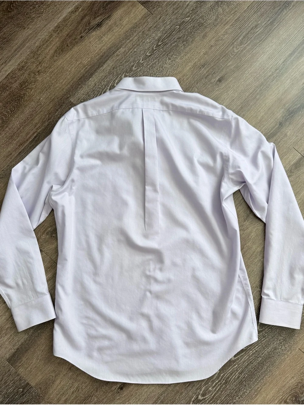 Banana Republic Men’s Dress Shirt M 15.5 Non-Iron Cotton Lavender Classic Fit